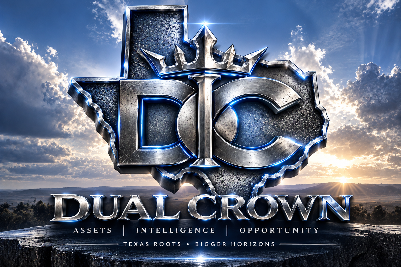 Dual Crown — Assets, Intelligence, Opportunity. Texas Roots, Bigger Horizons.